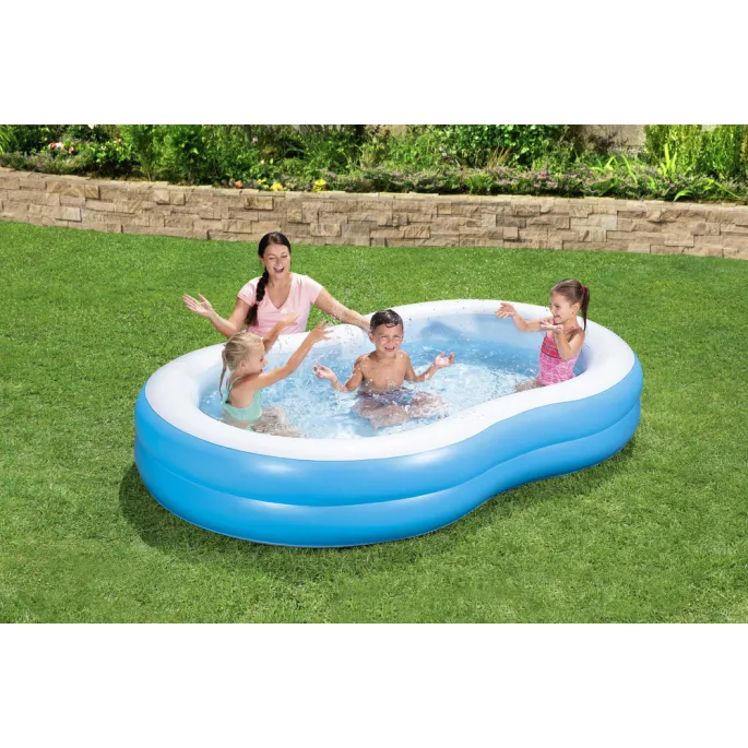 Mocny winylowy materiał basenu Bestway 54117 z bliska