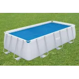 Pokrywa solarna utrzymująca czystość i ciepło wody w basenie