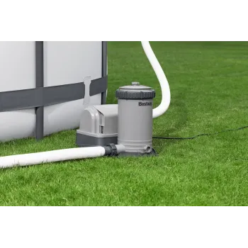 Łatwa w montażu pompa filtrująca z kompletem akcesoriów do basenu