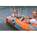 dmuchany ponton na wakacyjną przygodę nad jeziorem