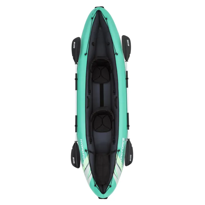 Widok kajaka Bestway 65052 z aluminiowymi wiosłami