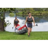 Kajak Bestway 65077 – widok z góry z dwiema dmuchanymi siedziskami