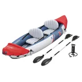 Dmuchany kajak turystyczny Bestway 65077 przygotowany do wodowania