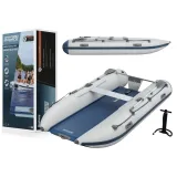 Dmuchany ponton Bestway 65185 na tle spokojnego jeziora