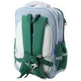 Plecak dla dzieci z dinozaurem, odblaskami i praktycznym piórnikiem w zestawie