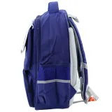 Widok boczny plecaka z elastyczną kieszenią na bidon