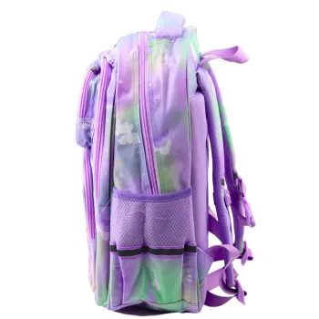 Plecak Szkolny Pas Piersiowy Pastelowy Kolorowy 20L