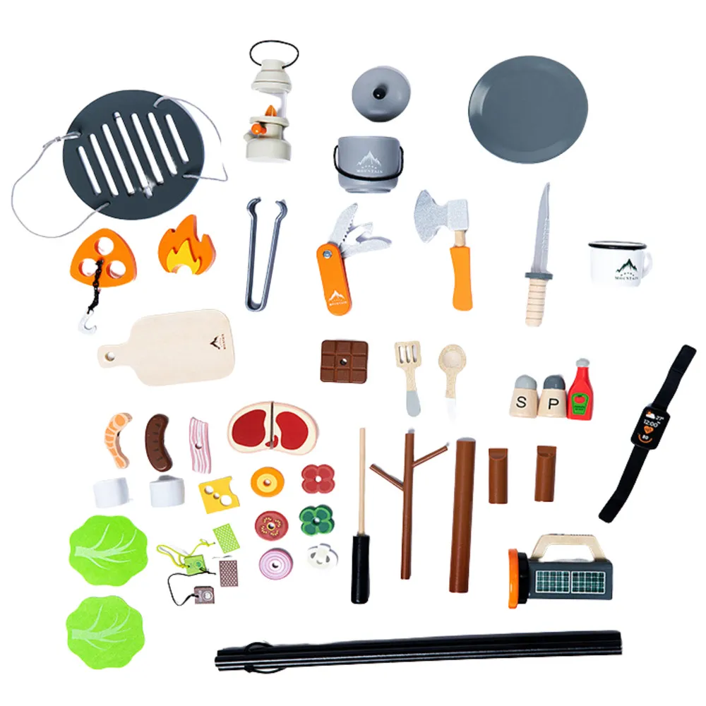 Zestaw edukacyjny do zabawy w biwak na świeżym powietrzu dla maluchów