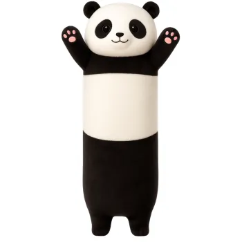 Pluszowa maskotka panda w formie podłużnej poduszki wałka 70 cm