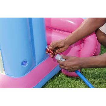 Bestway Disney Princess plac zabaw wodny z zaworem spustowym do łatwego opróżniania