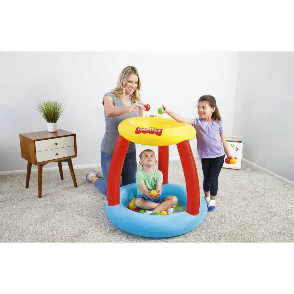 Bezpieczny brodzik dmuchany z ochroną przeciwsłoneczną