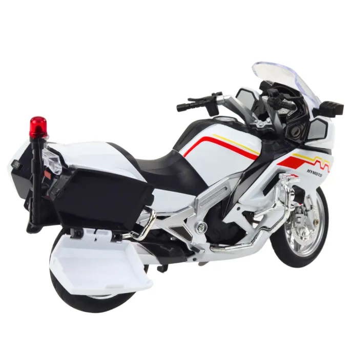 Prezentowy model motocykla z efektami dla miłośników jednośladów