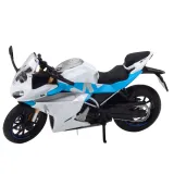 Realistyczny motocykl zabawkowy z efektami świetlnymi i dźwiękowymi