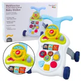 interaktywny chodzik pchacz z panelami świetlnymi i dźwiękowymi dla dzieci