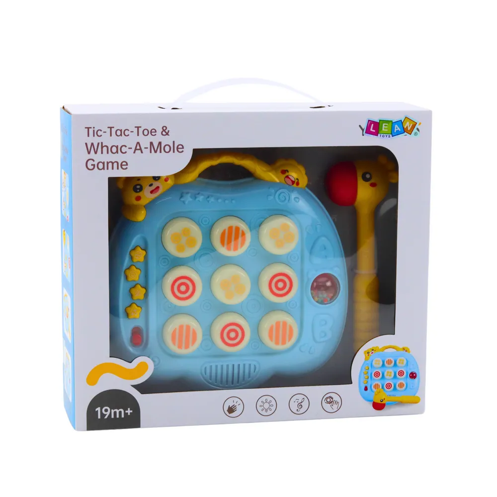 Bezpieczna gra zręcznościowa dla najmłodszych w kolorze niebieskim