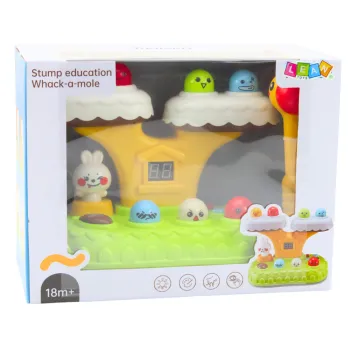 Zabawka dla maluchów Whack-A-Mole rozwijająca koordynację i koncentrację
