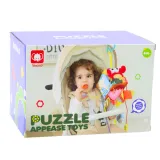 Elementy sensoryczne i gryzaki krab 9w1 wspomagające rozwój malucha