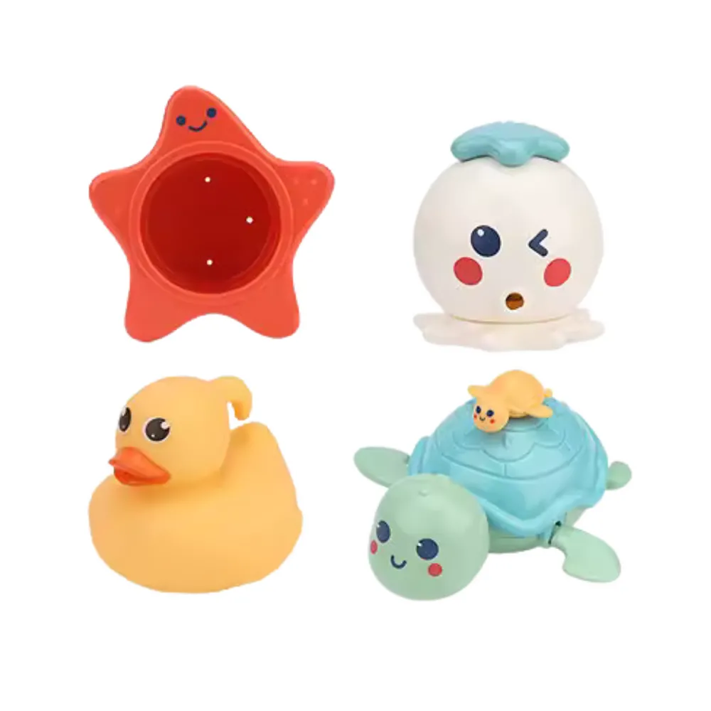 Interaktywne morskie zwierzątka unoszące się na wodzie