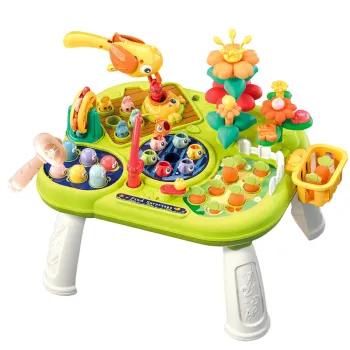 Wielofunkcyjna Tablica Stolik Interaktywny Dla Malucha Gry Zręcznościowe