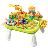 Wielofunkcyjny stolik dla malucha z przyciskami i efektami świetlnymi