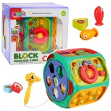 Kolorowa kostka interaktywna 8w1 dla dzieci od 18 miesiąca życia