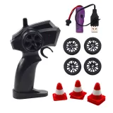 Auto RC 4WD do driftowania z realistycznym nadwoziem i światłami LED