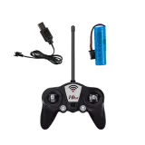 Pilot do koparki buldożera RC wraz z akumulatorem i kablem USB w zestawie