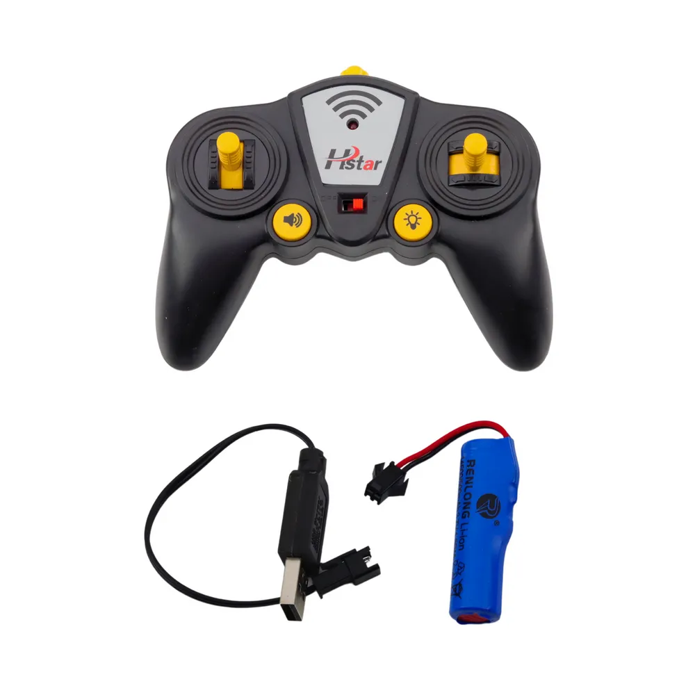 Laweta RC w skali 1:16 z realistycznymi detalami i czerwonym autem