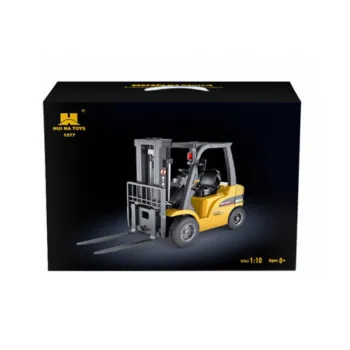 Detale konstrukcji metalowej wózka widłowego RC 1:10