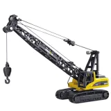 Szczegółowy model dźwigu budowlanego Huina 1:50 z ruchomym wysięgnikiem