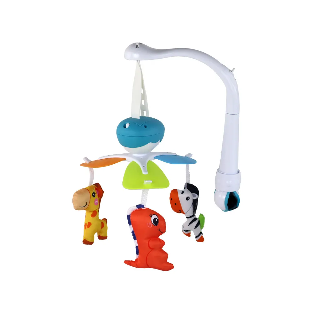 Uniwersalna karuzela dziecięca z klipsem i ruchomymi zabawkami