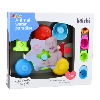 Zestaw kąpielowy rozwijający koordynację dla niemowląt i przedszkolaków