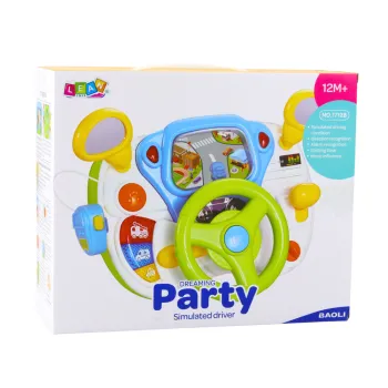 Zabawka motoryzacyjna z efektami świetlnymi i dźwiękowymi dla maluchów