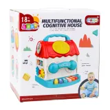 Bezpieczna kostka edukacyjna z efektami świetlnymi i różnorodnymi funkcjami