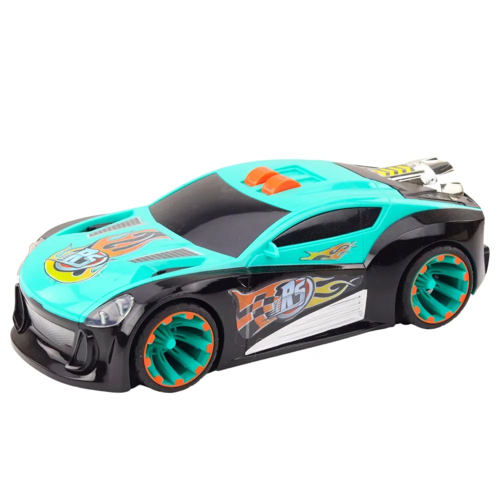 Interaktywny samochód zabawka dla dzieci z dźwiękiem i światłami