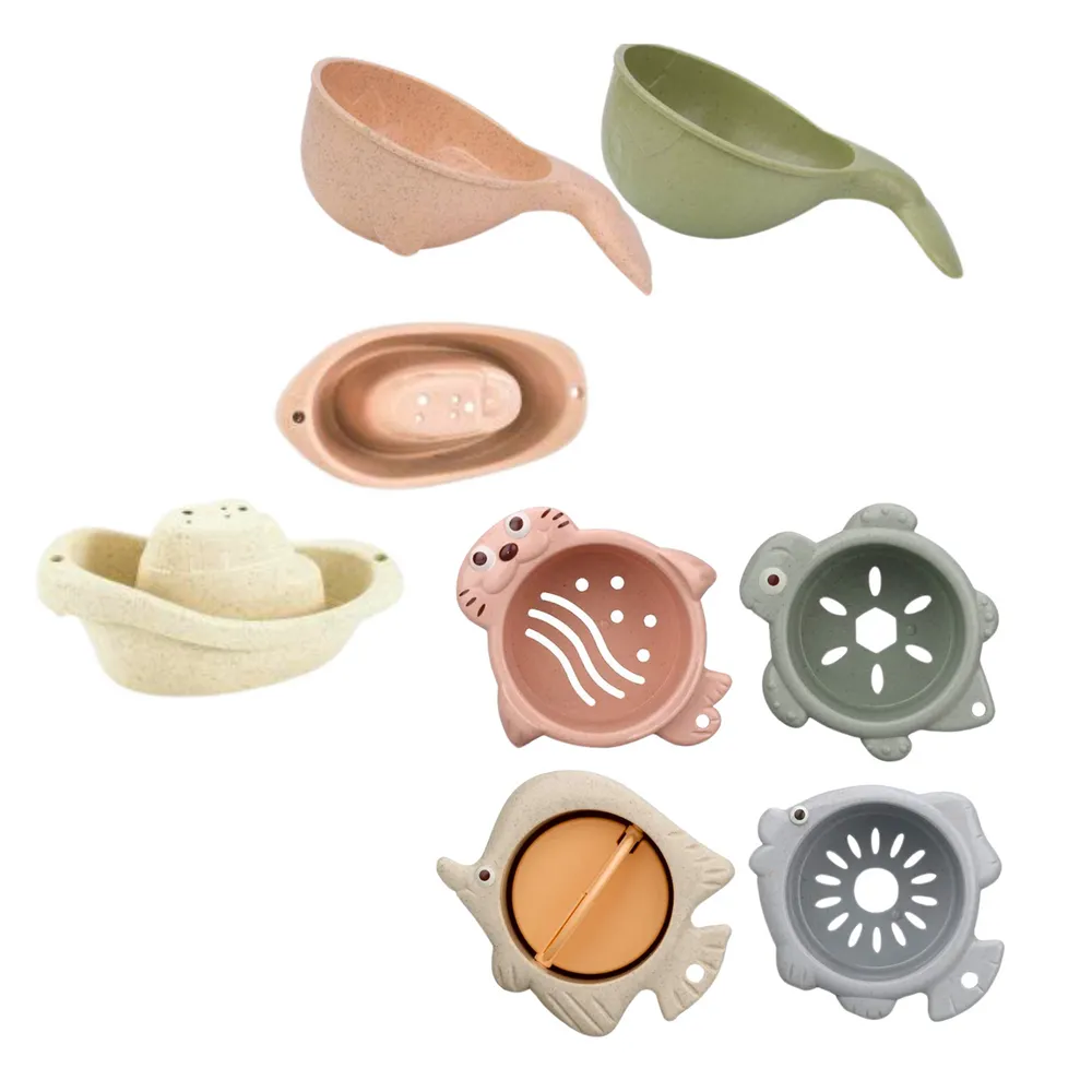 Statek podwodny i akcesoria do zabawy w kąpieli dla maluchów