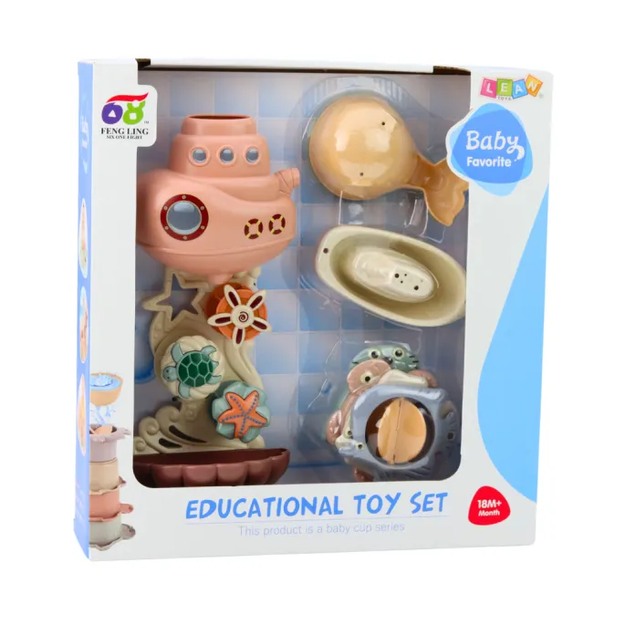 Kompletny zestaw 9 elementów do kreatywnej zabawy w wodzie