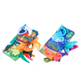 Kolorowe książeczki edukacyjne z elementami sensorycznymi dla malucha