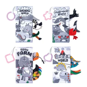 Zestaw książeczek dla malucha tematyka: dinozaury, zwierzęta, farma