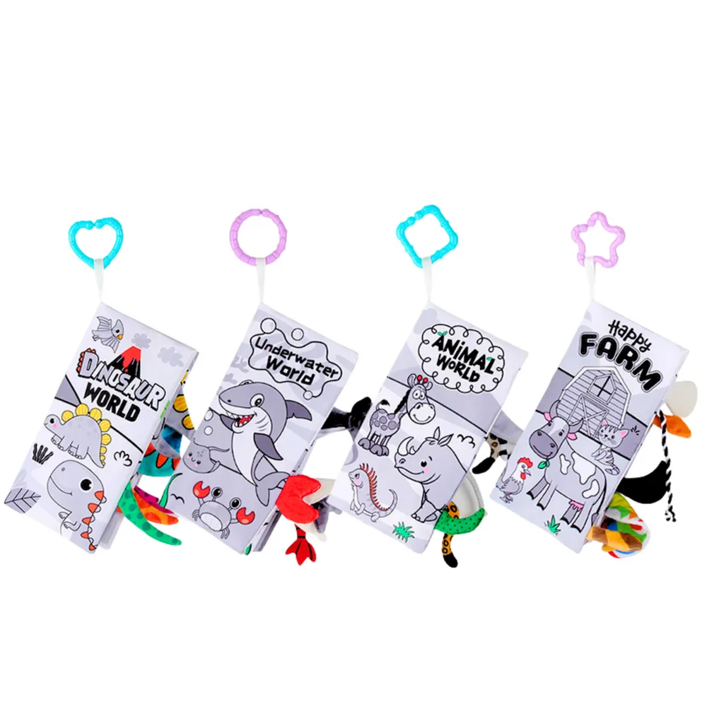 Bezpieczne książeczki edukacyjne dla dzieci od pierwszych dni życia