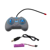 Zestaw autobus policyjny RC z pilotem, akumulatorem i kablem USB