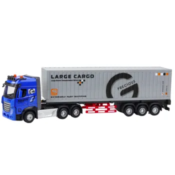 Ciężarówka transportowa RC 1:24 z pilotem i akcesoriami logistycznymi