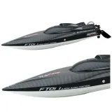 Szybka łódź FT011 RC podczas dynamicznej jazdy