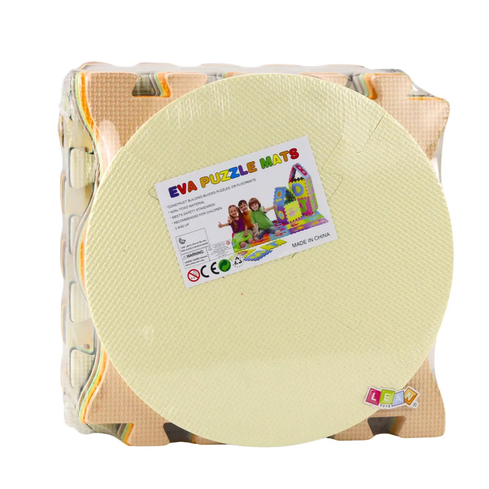 Kolorowe puzzle podłogowe idealne do kreatywnej zabawy dziecka