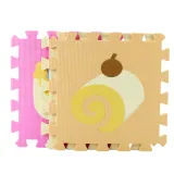 Zestaw 16 edukacyjnych puzzli z pianki EVA dla dzieci