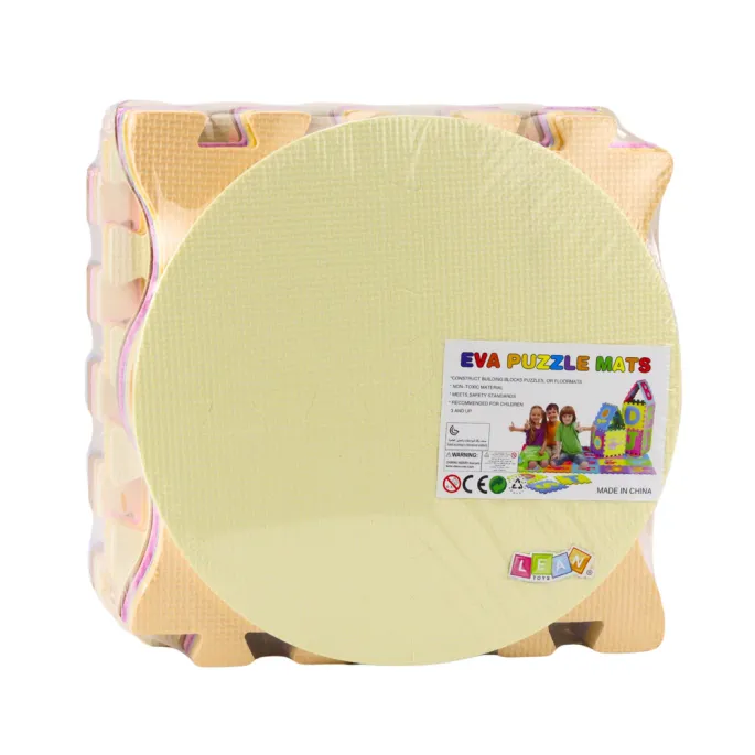 Antypoślizgowa mata puzzle zapewniająca komfort i bezpieczeństwo dzieciom