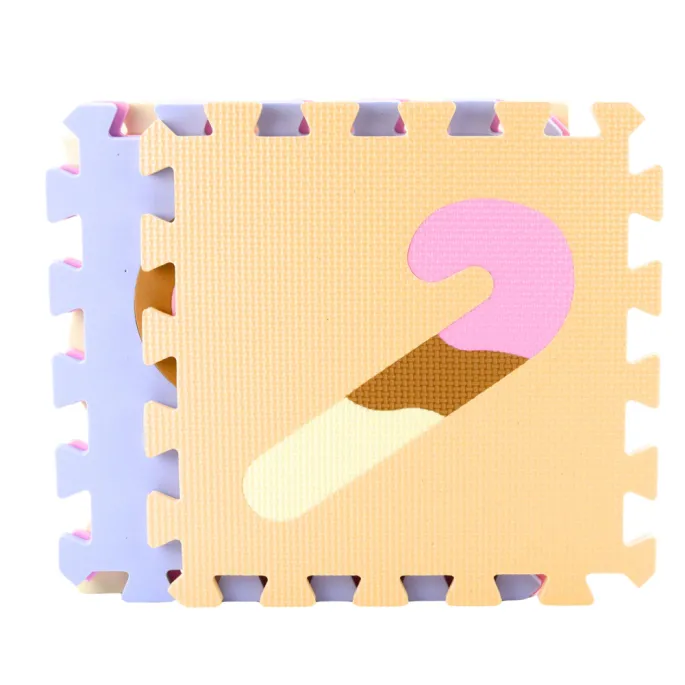 Kolorowa mata piankowa EVA do nauki i zabawy z motywem zwierząt