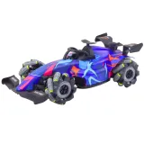 Wyścigówka zdalnie sterowana 1:10 podczas zabawy na świeżym powietrzu