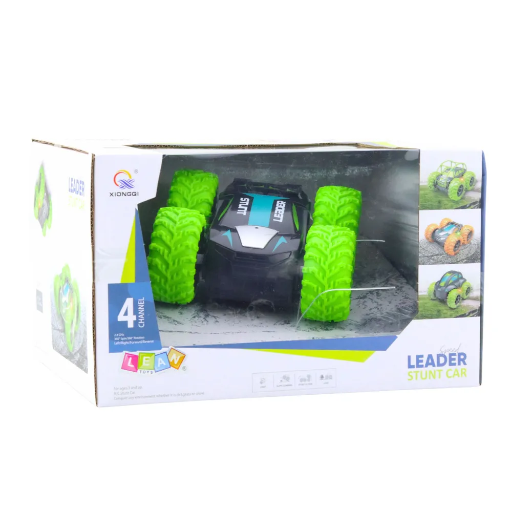 Zestaw samochodu kaskaderskiego RC z pilotem i akcesoriami