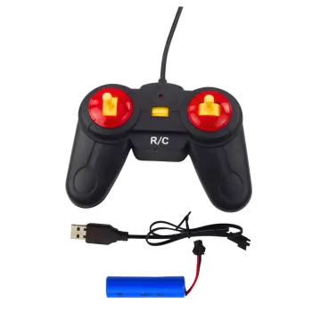 Policyjny samochód z pilotem zdalnego sterowania i akumulatorem w zestawie